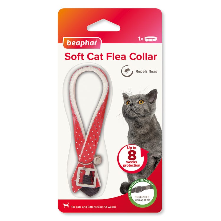 Beaphar Sparkle Soft Cat Flea Collar image 1